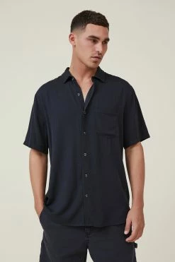 Cotton On Men Cuban Short Sleeve Shirt