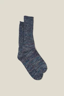 Cotton On Men Chunky Knit Sock