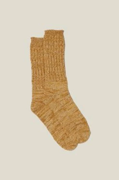 Cotton On Men Chunky Knit Sock