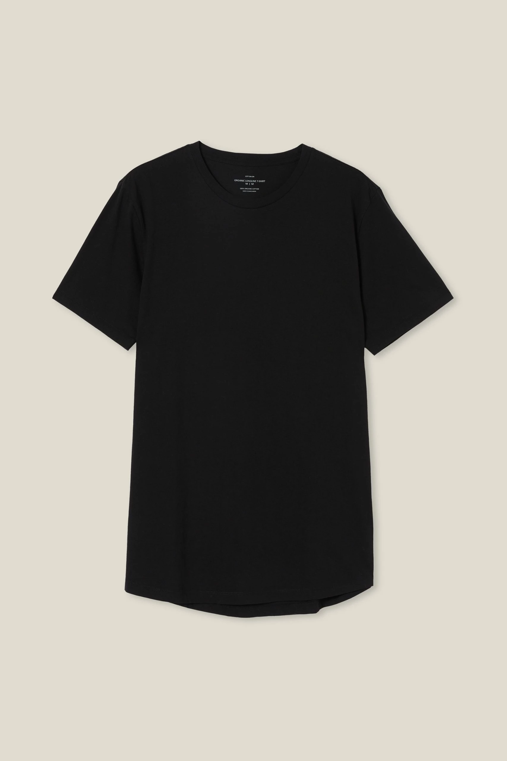 Cotton On Men Organic Longline T-Shirt 6 Cotton On Men Organic Longline T-Shirt - Image 4