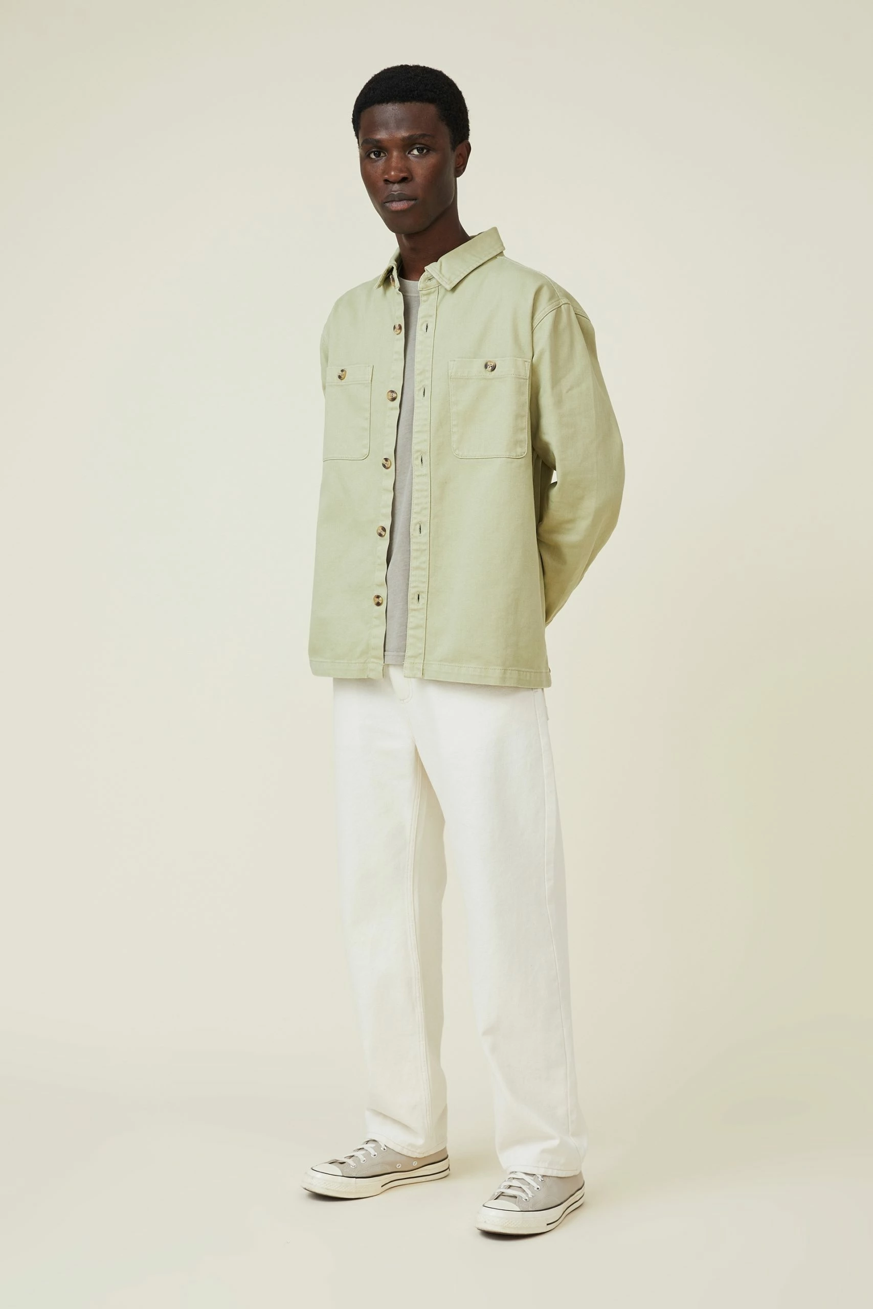 Cotton On Men Heavy Overshirt 6 Cotton On Men Heavy Overshirt - Image 4