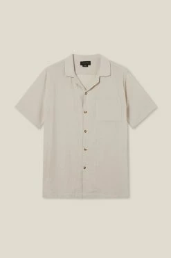 Cotton On Men Riviera Short Sleeve Shirt -Cotton Shop 3611255 14 5