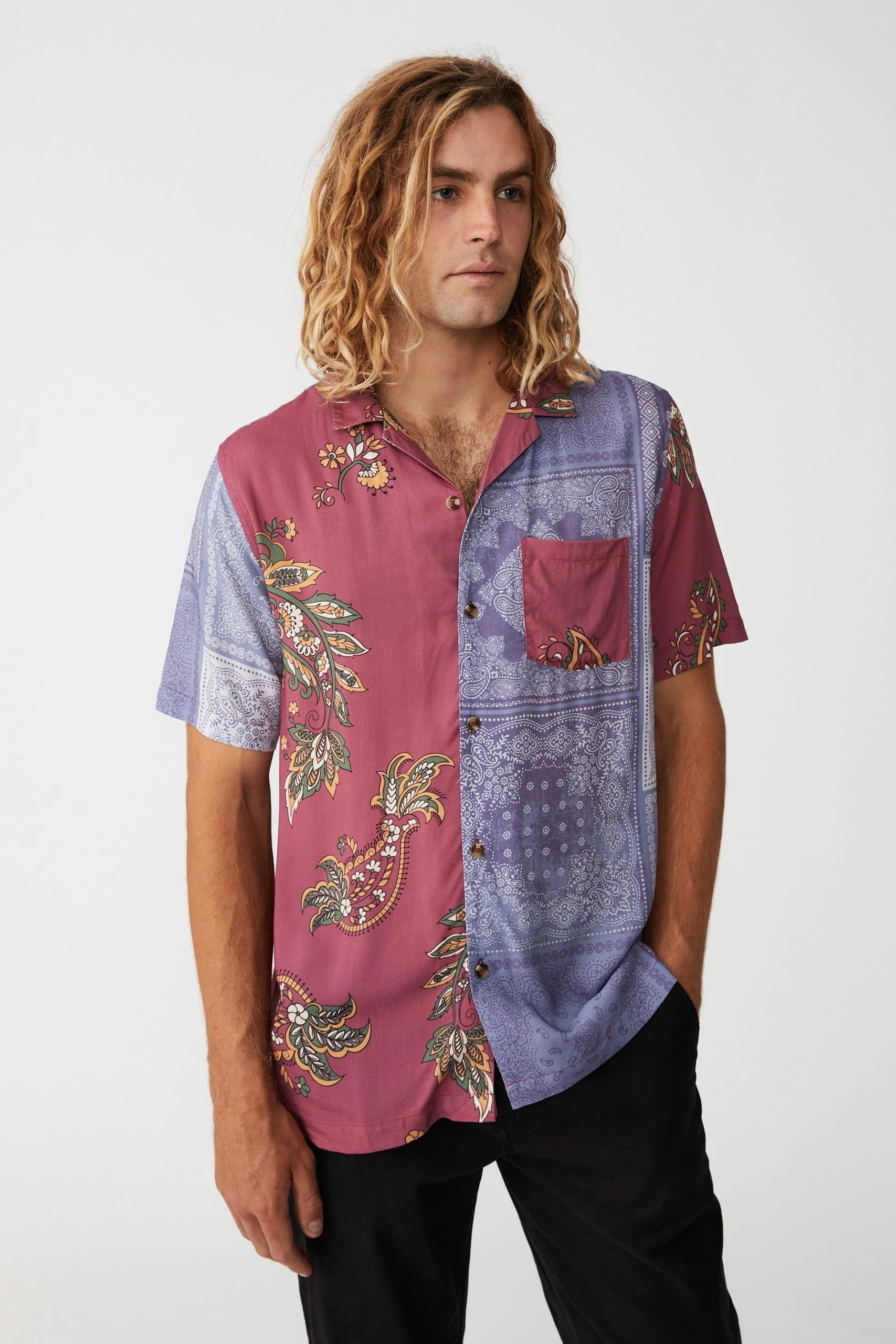 Cotton On Men Riviera Short Sleeve Shirt 4 Cotton On Men Riviera Short Sleeve Shirt - Image 2