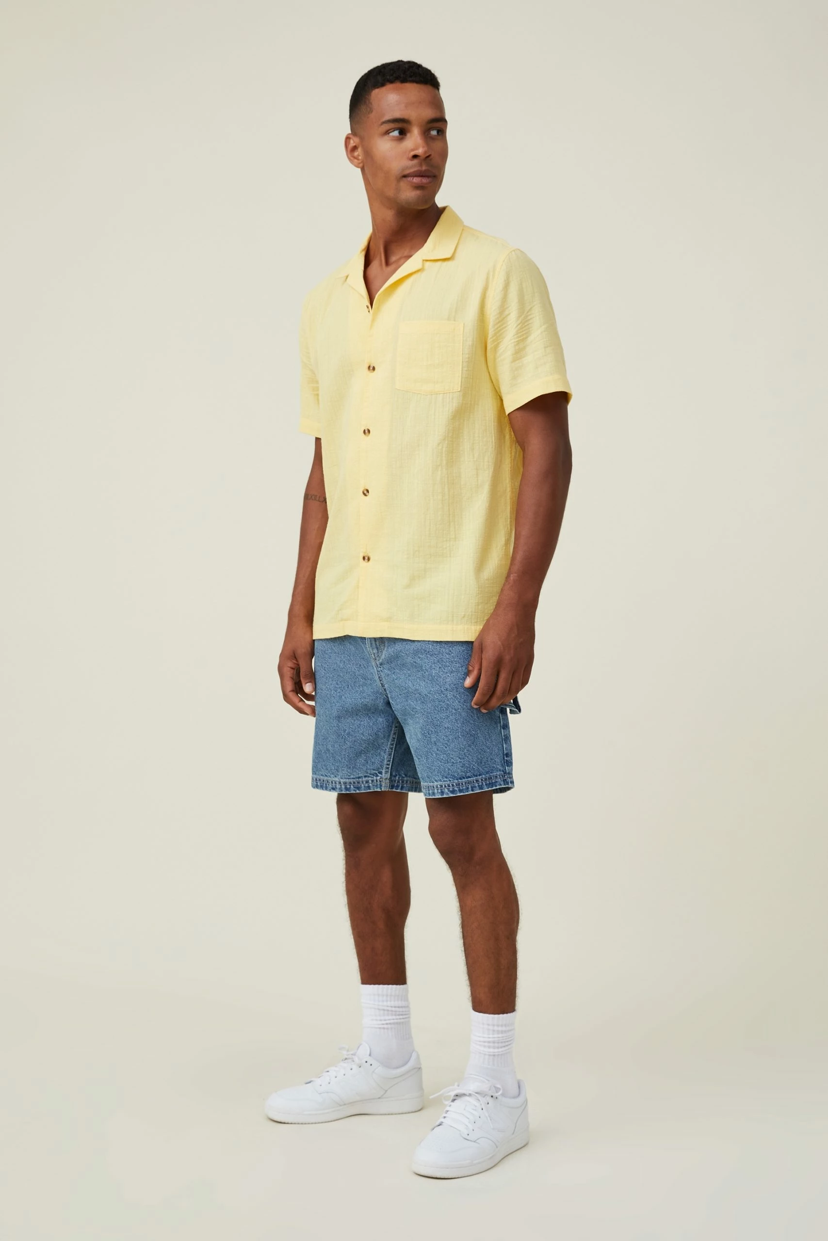 Cotton On Men Riviera Short Sleeve Shirt 4 Cotton On Men Riviera Short Sleeve Shirt - Image 2