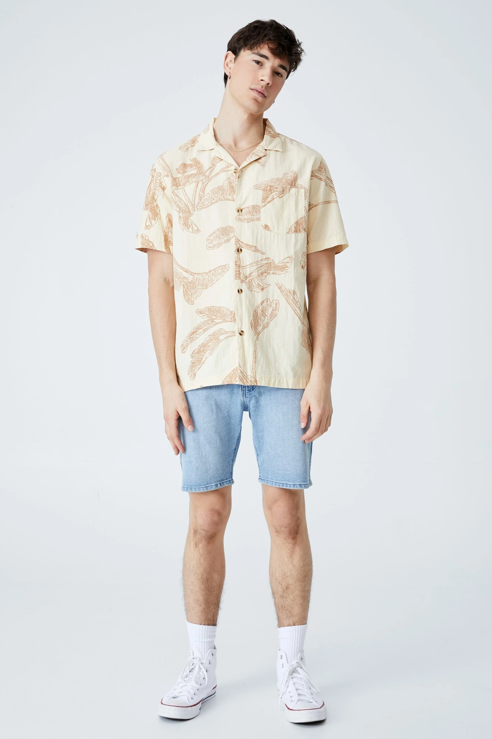 Cotton On Men Riviera Short Sleeve Shirt 4 Cotton On Men Riviera Short Sleeve Shirt - Image 2
