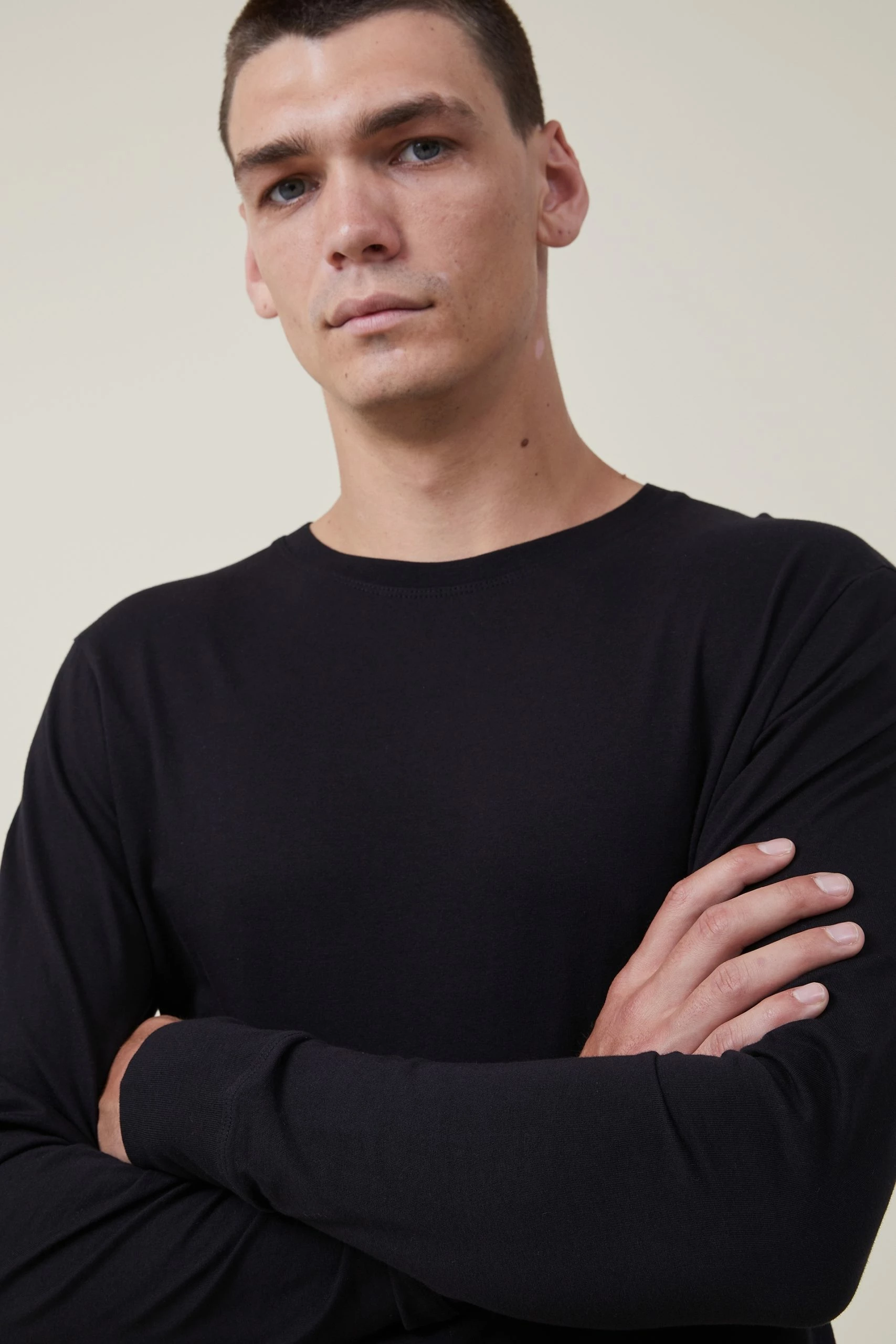 Cotton On Men Organic Long Sleeve T-Shirt 4 Cotton On Men Organic Long Sleeve T-Shirt - Image 2