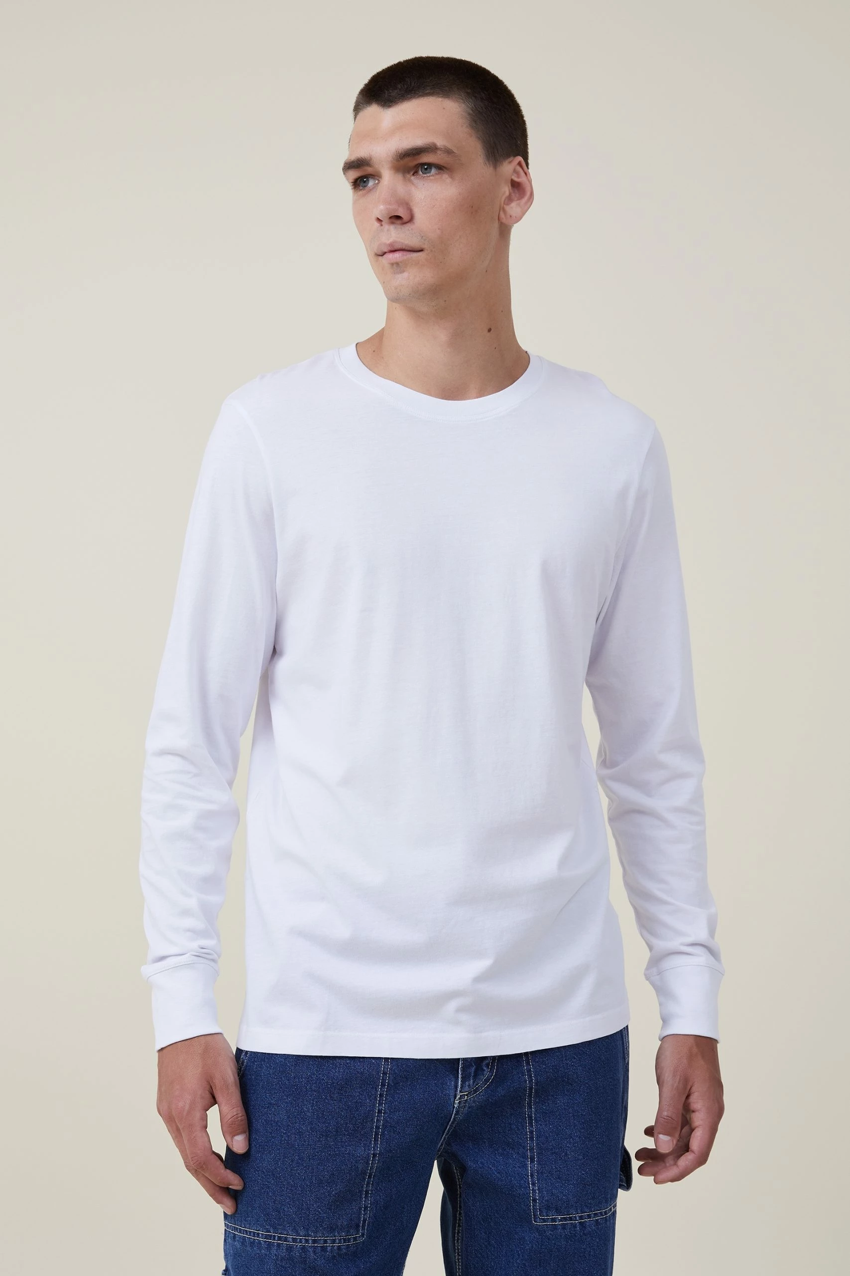 Cotton On Men Organic Long Sleeve T-Shirt 3 Cotton On Men Organic Long Sleeve T-Shirt