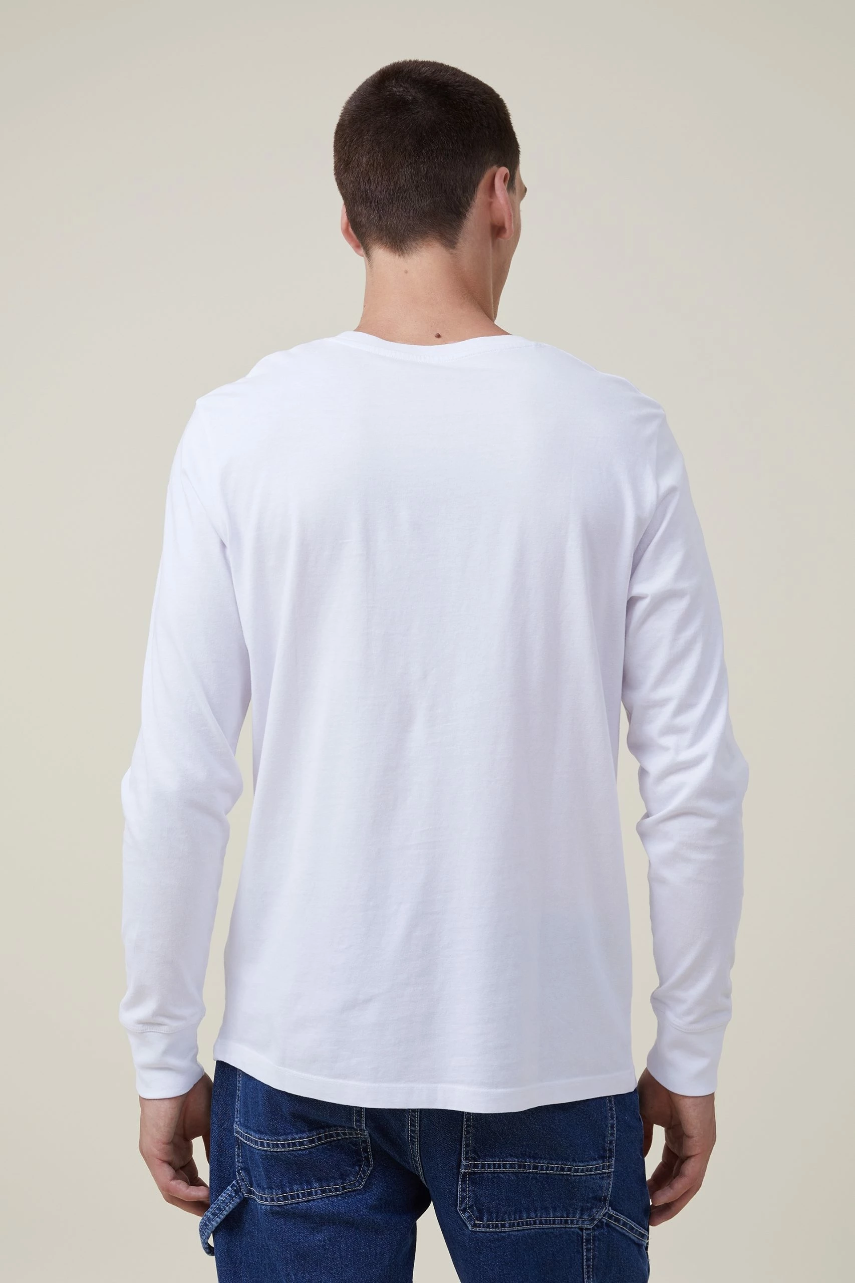 Cotton On Men Organic Long Sleeve T-Shirt 5 Cotton On Men Organic Long Sleeve T-Shirt - Image 3