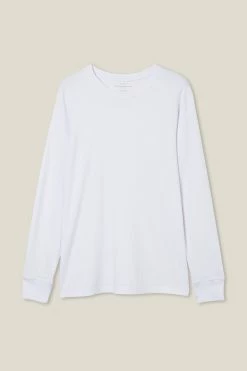 Cotton On Men Organic Long Sleeve T-Shirt 9 Cotton On Men Organic Long Sleeve T-Shirt -Cotton Shop 3611265 02 4
