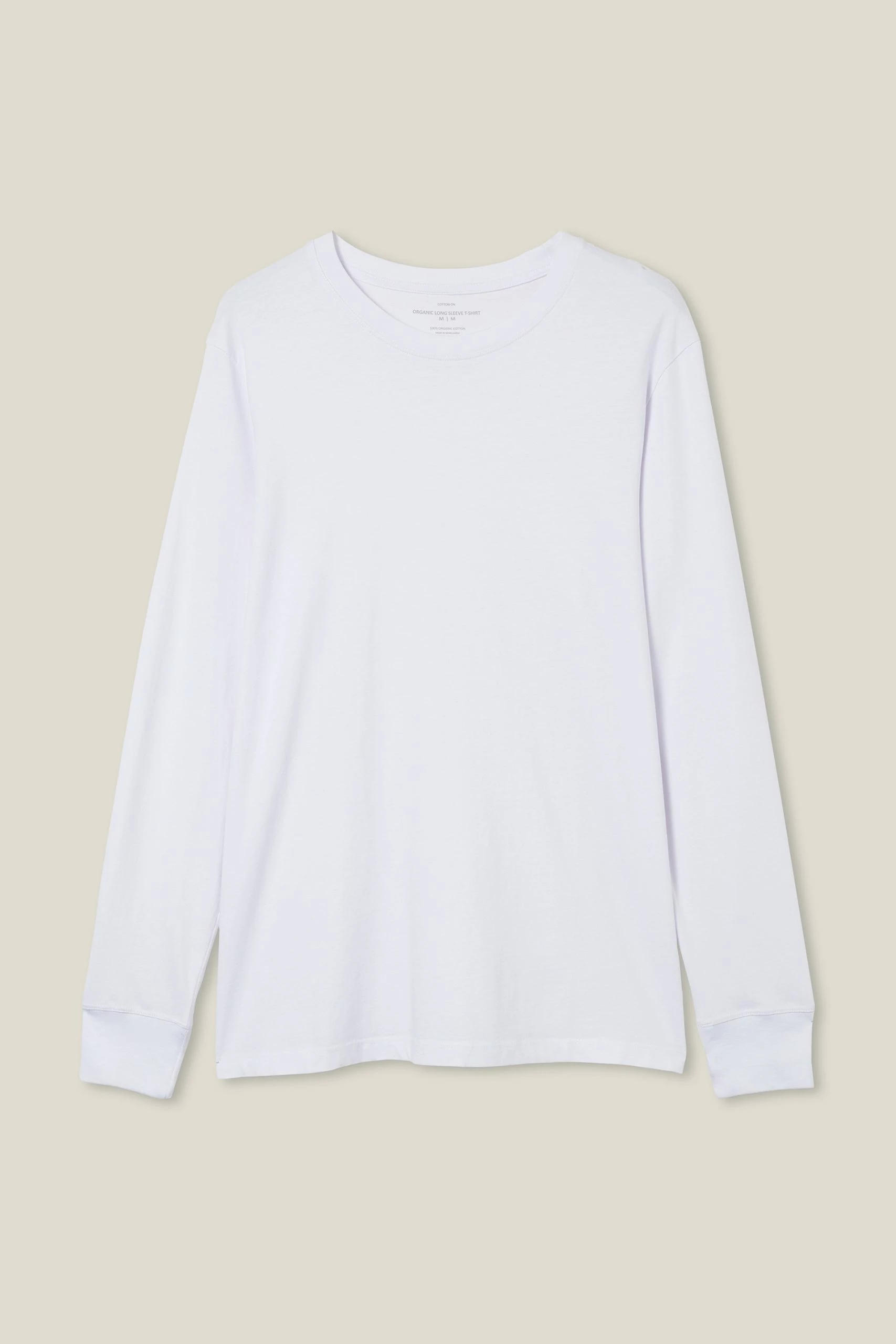 Cotton On Men Organic Long Sleeve T-Shirt 6 Cotton On Men Organic Long Sleeve T-Shirt - Image 4