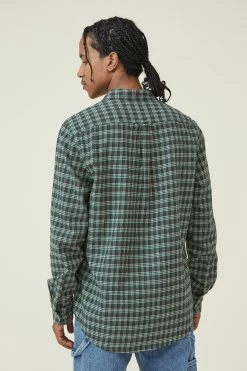 Cotton On Men Boston Long Sleeve Shirt -Cotton Shop 3611320 197 3