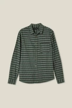 Cotton On Men Boston Long Sleeve Shirt -Cotton Shop 3611320 197 5