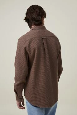 Cotton On Men Boston Long Sleeve Shirt -Cotton Shop 3611320 201 3