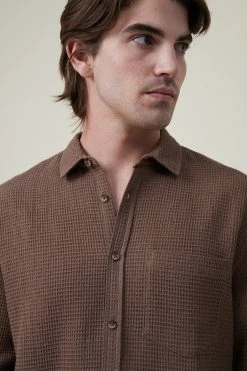 Cotton On Men Boston Long Sleeve Shirt -Cotton Shop 3611320 201 4