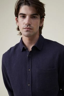 Cotton On Men Boston Long Sleeve Shirt -Cotton Shop 3611320 202 4