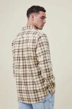 Cotton On Men Boston Long Sleeve Shirt -Cotton Shop 3611320 206 3