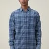 Cotton On Men Boston Long Sleeve Shirt -Cotton Shop 3611320 207 2