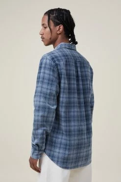 Cotton On Men Boston Long Sleeve Shirt -Cotton Shop 3611320 207 3