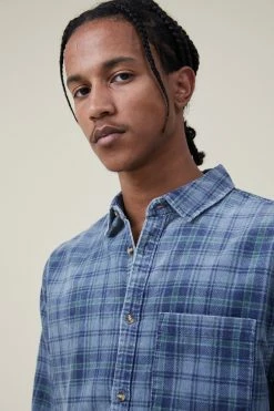 Cotton On Men Boston Long Sleeve Shirt -Cotton Shop 3611320 207 4