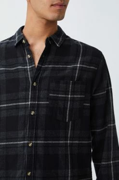 Cotton On Men Boston Long Sleeve Shirt -Cotton Shop 3611320 35 4