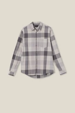 Cotton On Men Boston Long Sleeve Shirt -Cotton Shop 3611320 43 5