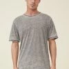 Cotton On Men Scooped Hem T-Shirt -Cotton Shop 3611468 32 2