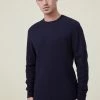 Cotton On Men Textured Long Sleeve Tshirt -Cotton Shop 3611693 20 2