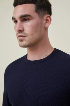 Cotton On Men Textured Long Sleeve Tshirt 9 Cotton On Men Textured Long Sleeve Tshirt -Cotton Shop 3611693 20 4