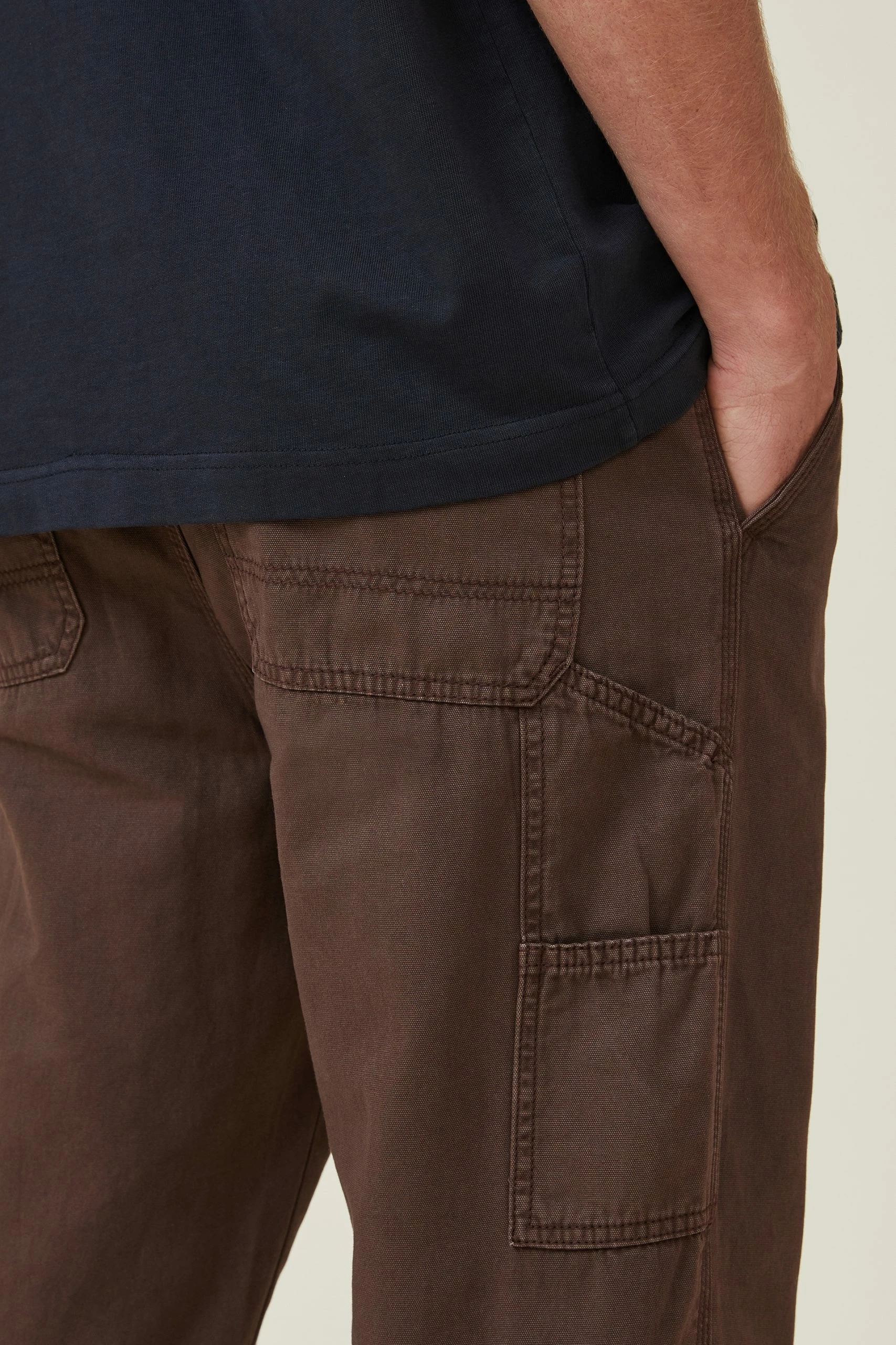 Cotton On Men Elastic Worker Pant 6 Cotton On Men Elastic Worker Pant - Image 4