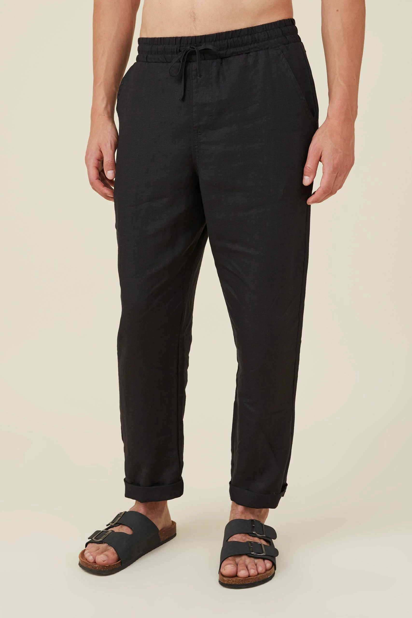 Cotton On Men Linen Pant 4 Cotton On Men Linen Pant - Image 2