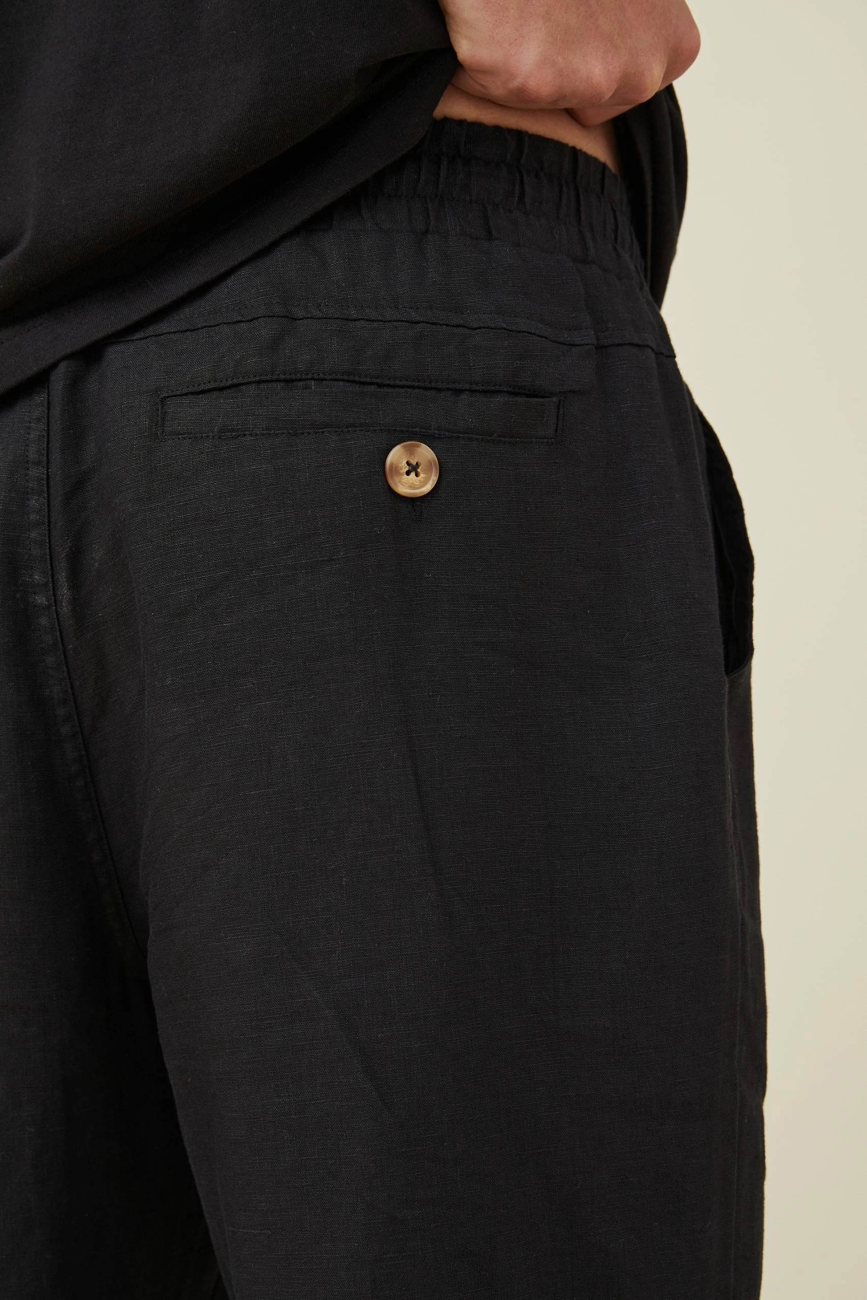 Cotton On Men Linen Pant 6 Cotton On Men Linen Pant - Image 4