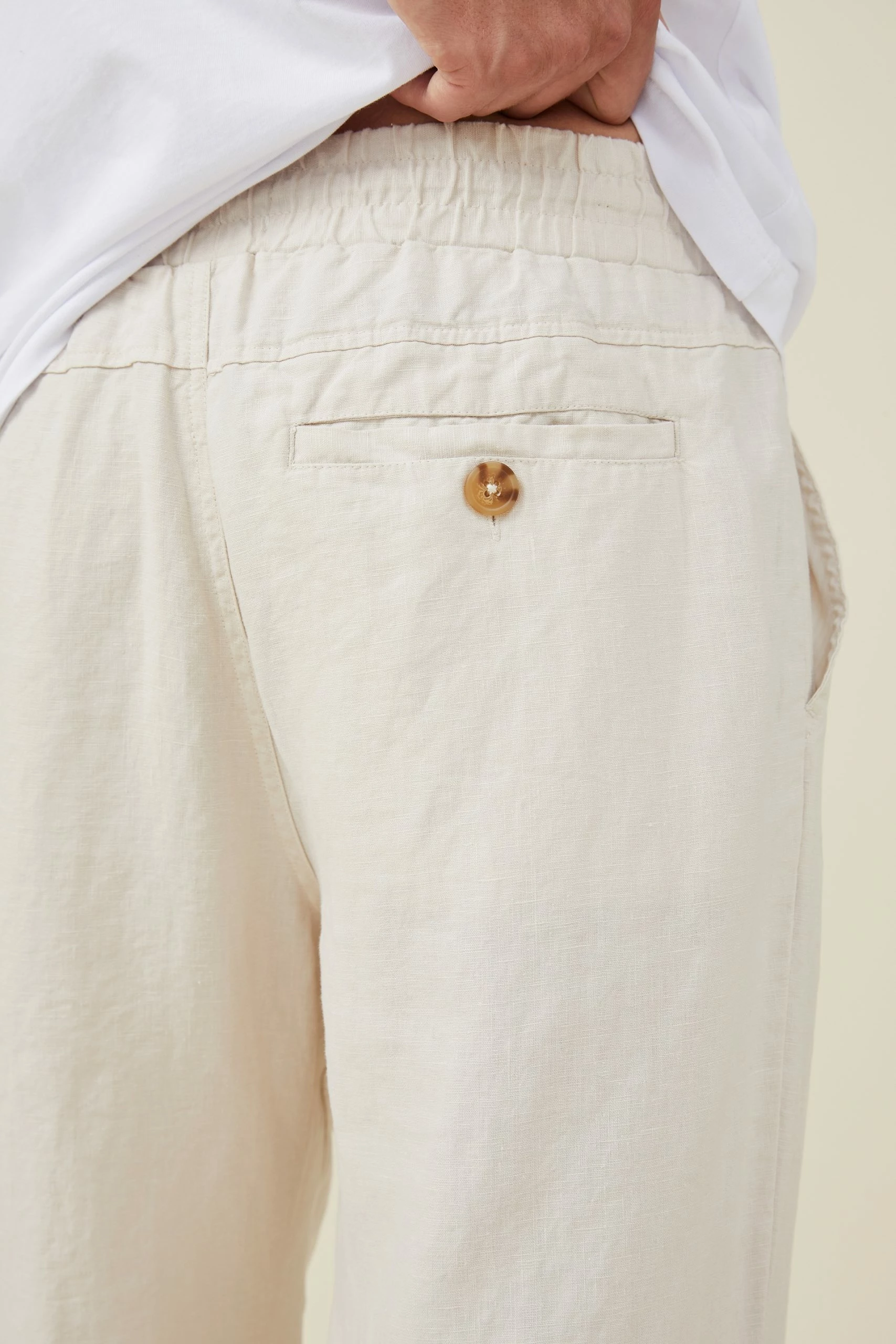 Cotton On Men Linen Pant 6 Cotton On Men Linen Pant - Image 4