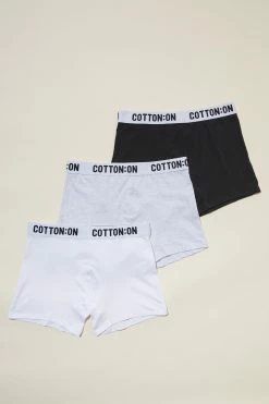 Cotton On Men Mens Organic Cotton Trunk 3 Pack