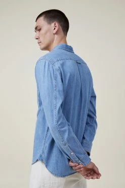 Cotton On Men Brooklyn Long Sleeve Shirt -Cotton Shop 3612002 02 3