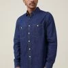 Cotton On Men Brooklyn Long Sleeve Shirt 2 Cotton On Men Brooklyn Long Sleeve Shirt -Cotton Shop 3612002 04 2