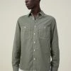 Cotton On Men Brooklyn Long Sleeve Shirt 1 Cotton On Men Brooklyn Long Sleeve Shirt -Cotton Shop 3612002 06 2