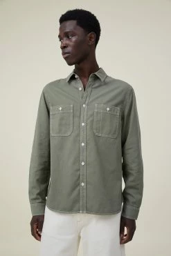 Cotton On Men Brooklyn Long Sleeve Shirt