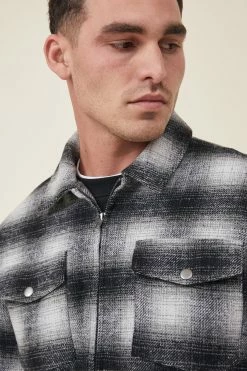 Cotton On Men Check Harrington -Cotton Shop 3612026 02 4