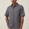 Cotton On Men Eddie Short Sleeve Shirt -Cotton Shop 3612032 02 2