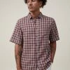 Cotton On Men Eddie Short Sleeve Shirt 2 Cotton On Men Eddie Short Sleeve Shirt -Cotton Shop 3612032 09 2