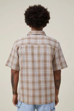 Cotton On Men Eddie Short Sleeve Shirt -Cotton Shop 3612032 19 3