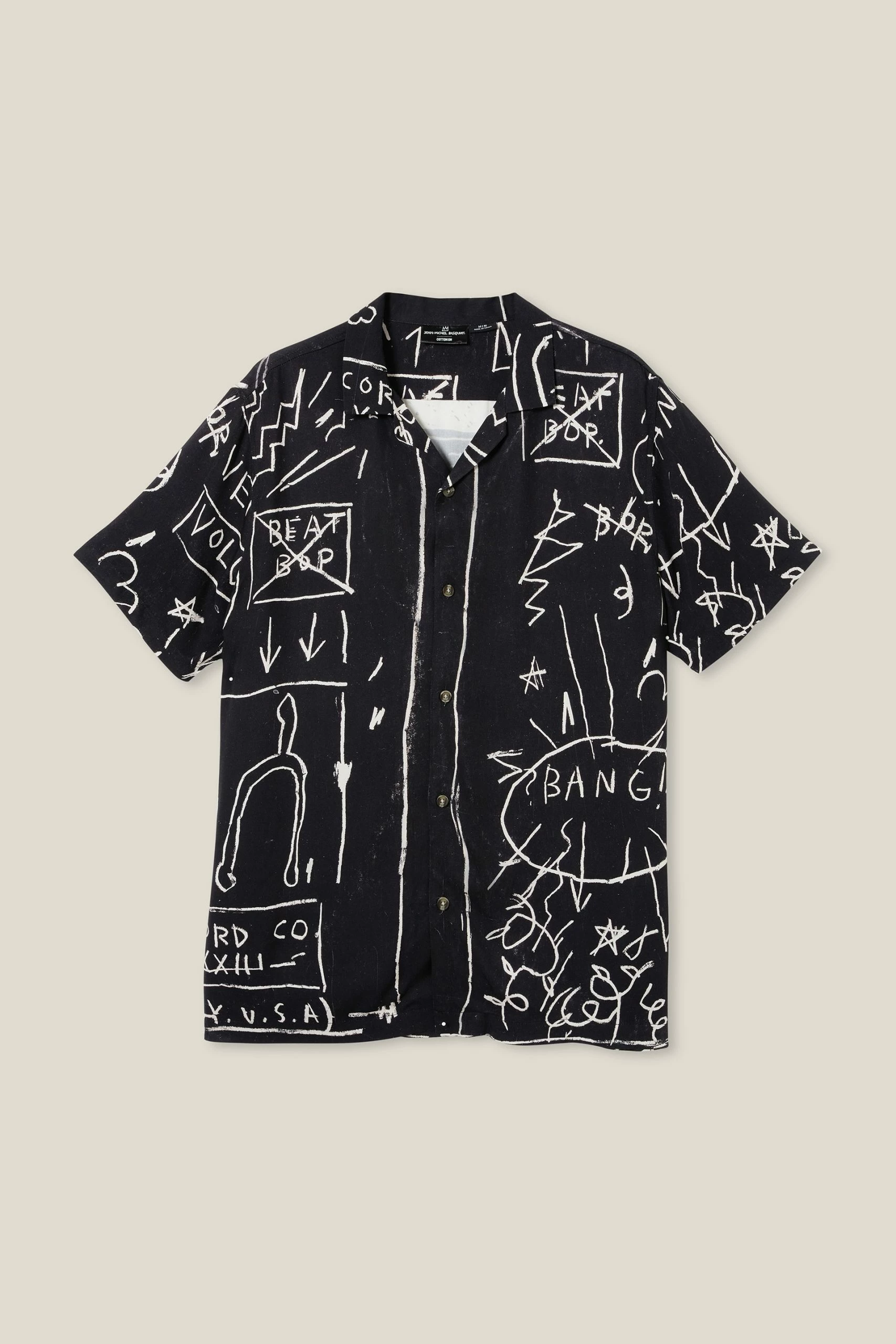 Cotton On Men Basquiat Short Sleeve Shirt 7 Cotton On Men Basquiat Short Sleeve Shirt - Image 5