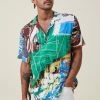 Cotton On Men Basquiat Short Sleeve Shirt 1 Cotton On Men Basquiat Short Sleeve Shirt -Cotton Shop 3612040 05 2