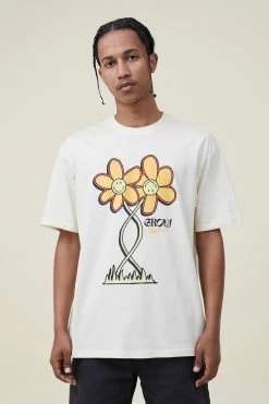 Cotton On Men Smiley Loose Fit T-Shirt -Cotton Shop 3612043 02 5