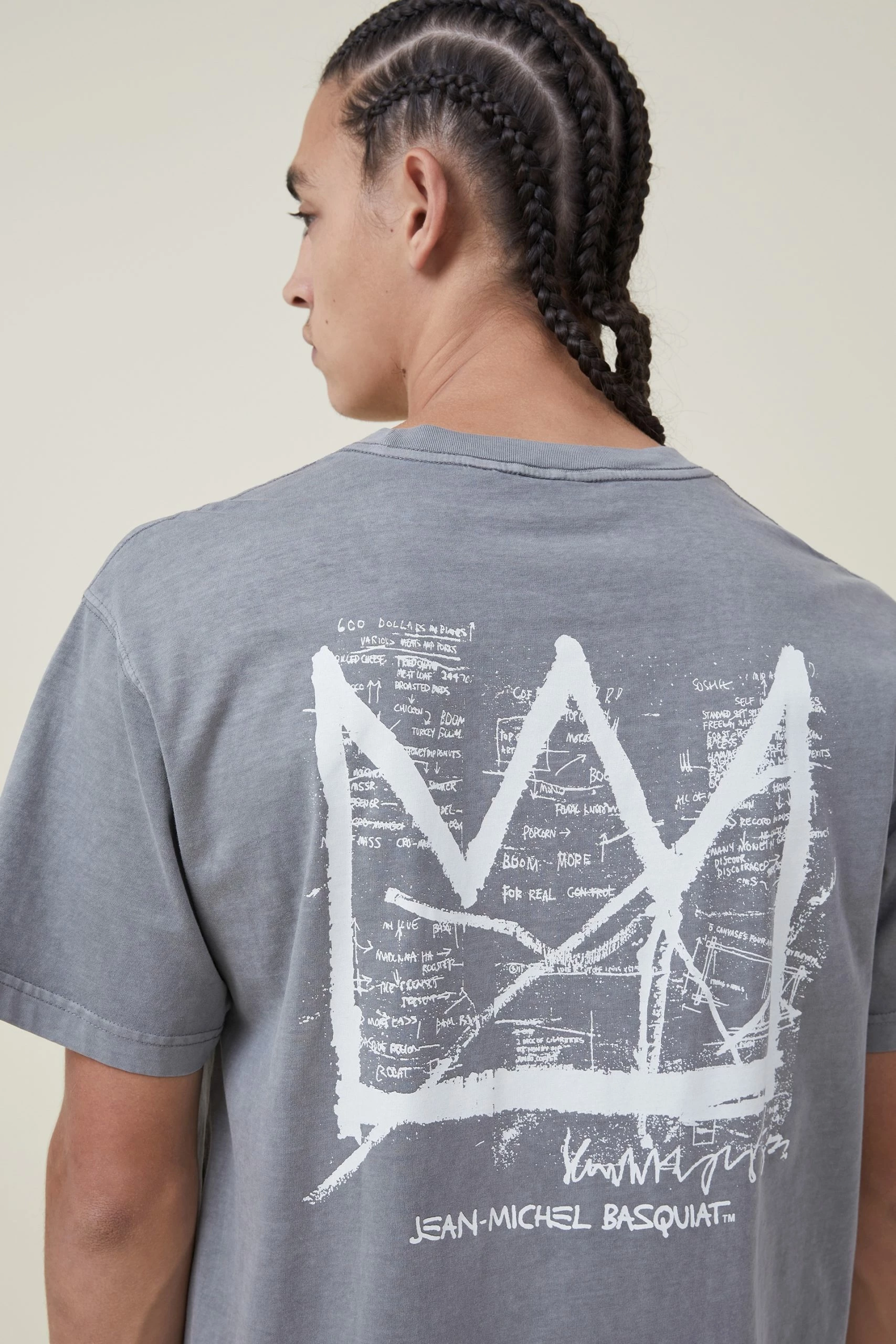 Cotton On Men Basquiat Loose Fit T-Shirt 6 Cotton On Men Basquiat Loose Fit T-Shirt - Image 4