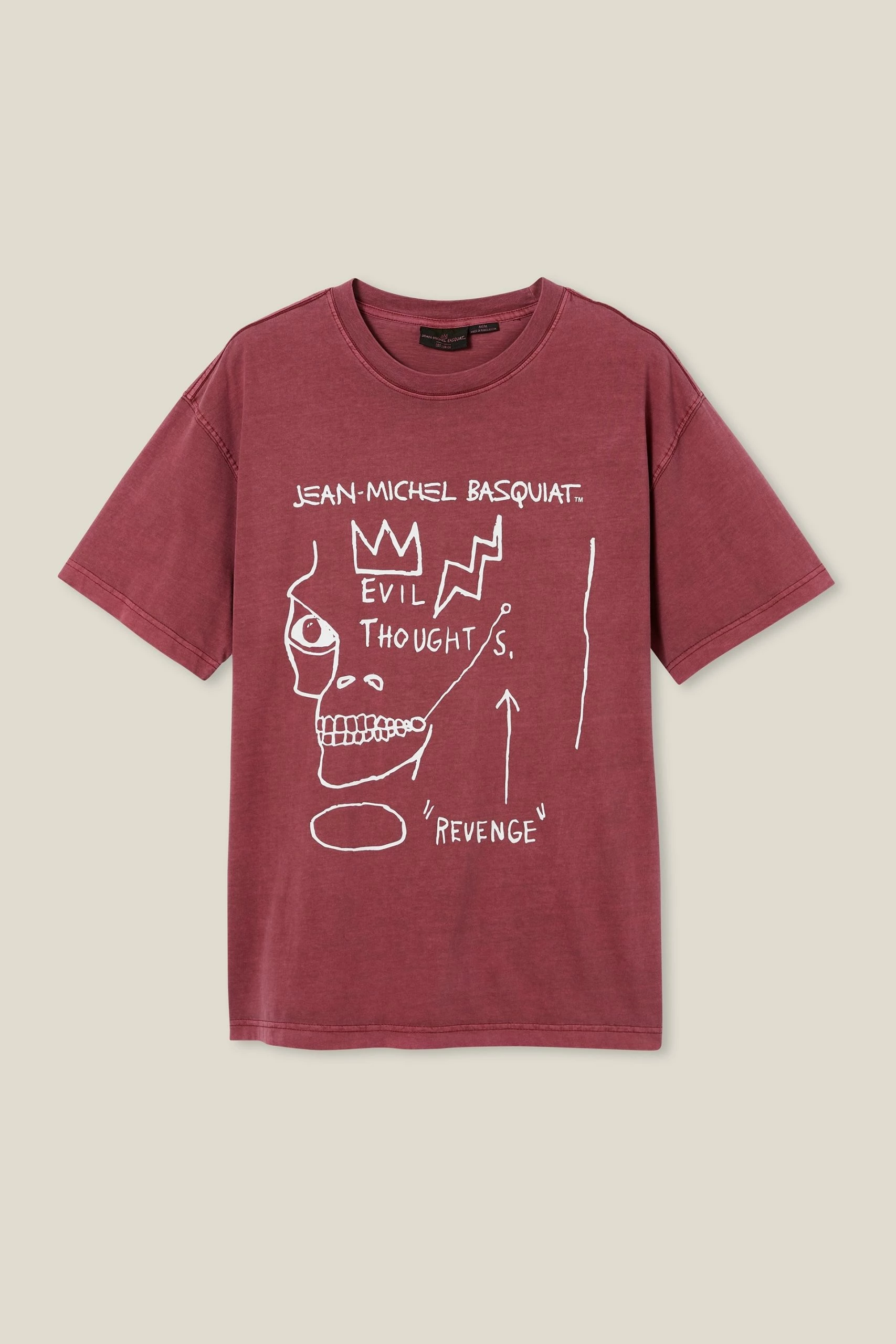 Cotton On Men Basquiat Loose Fit T-Shirt 7 Cotton On Men Basquiat Loose Fit T-Shirt - Image 5