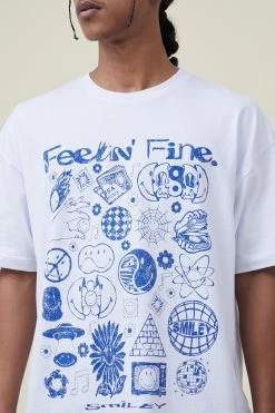 Cotton On Men Smiley Oversized T-Shirt -Cotton Shop 3612047 01 4