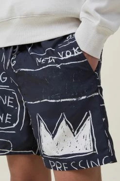 Cotton On Men Basquiat Kahuna Short -Cotton Shop 3612064 03 5