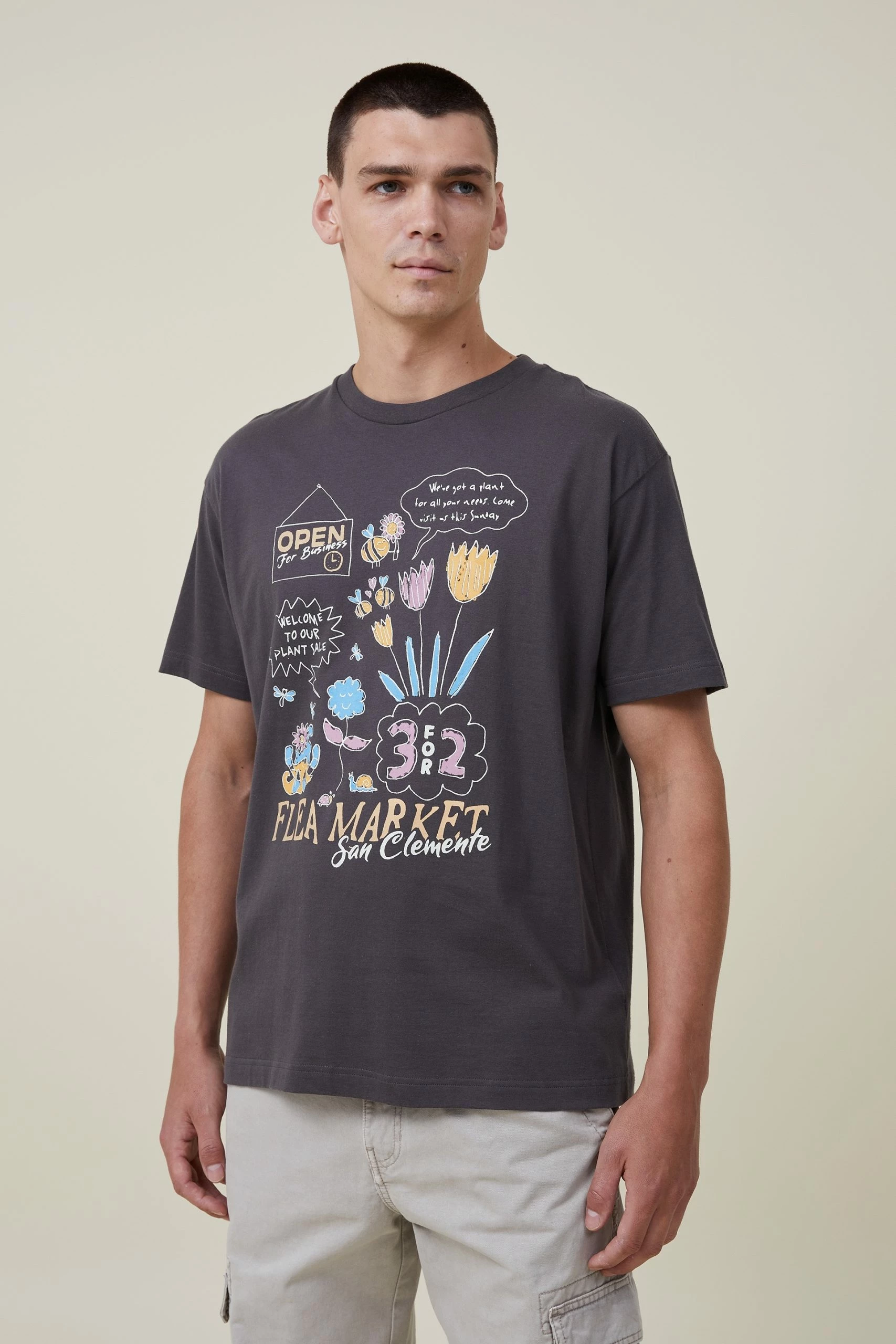 Cotton On Men Loose Fit Art T-Shirt 3 Cotton On Men Loose Fit Art T-Shirt