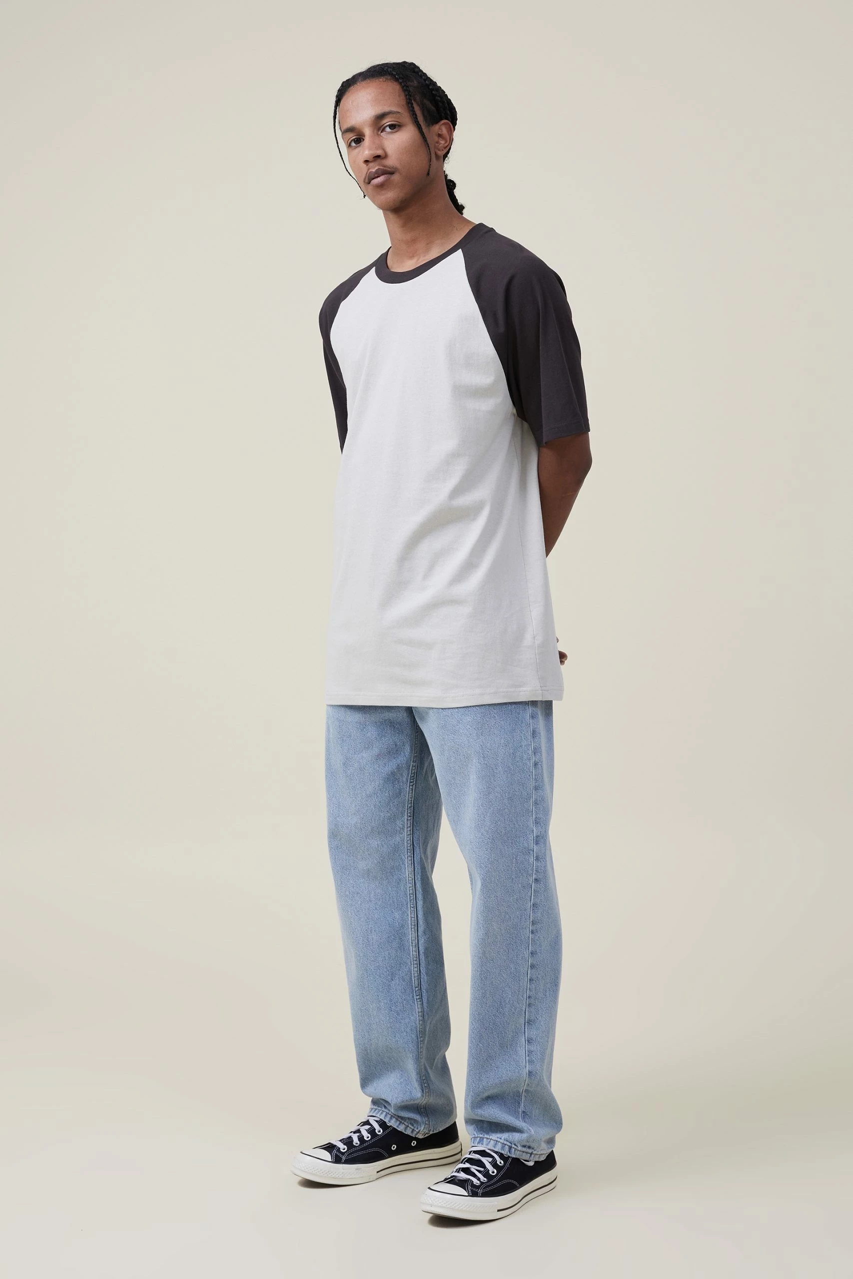 Cotton On Men Loose Fit Raglan T-Shirt 4 Cotton On Men Loose Fit Raglan T-Shirt - Image 2